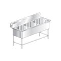 Aero Aero Manufacturing CompanyÂ Aero Aerospec Three Compartment NSF Sink 2F3-2420